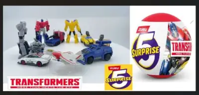 Figurine Transformers 5 surprise series 1 capsule display (13)